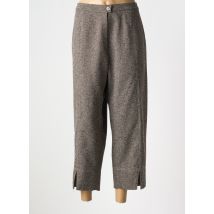 KARTING - Pantacourt gris en polyester - Femme - Taille 50 - Modz