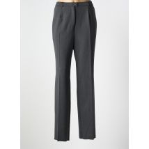 KARTING - Pantalon droit gris en polyester - Femme - Taille 46 - Modz