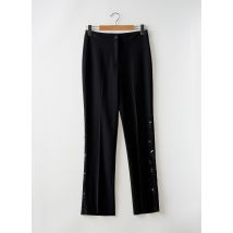 DUO - Pantalon flare noir en polyester - Femme - Taille 40 - Modz