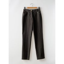 HUCKE WOMAN - Pantalon slim gris en coton - Femme - Taille 38 - Modz