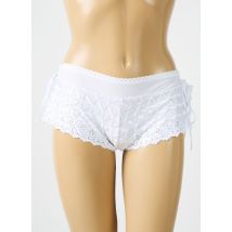 AUBADE - Shorty blanc en coton - Femme - Taille 42 - Modz