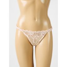 LISE CHARMEL - String beige en soie - Femme - Taille 42 - Modz