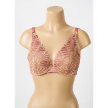AUBABE - Soutien-gorge rose en polyester - Femme - Taille 100B - Modz