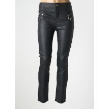 X-MAX - Pantalon slim noir en coton - Femme - Taille 42 - Modz