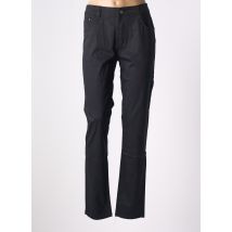 X-MAX - Pantalon droit noir en coton - Femme - Taille 36 - Modz