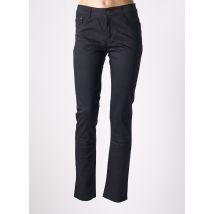 X-MAX - Pantalon slim noir en coton - Femme - Taille 38 - Modz