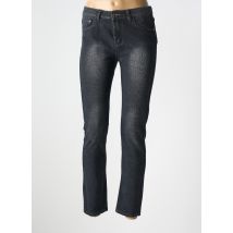 X-MAX - Jeans coupe slim gris en coton - Femme - Taille 40 - Modz