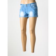 X-MAX - Short bleu en coton - Femme - Taille 40 - Modz