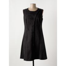 S.QUISE - Robe mi-longue noir en polyester - Femme - Taille 42 - Modz