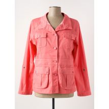 S.QUISE - Veste casual rose en coton - Femme - Taille 42 - Modz
