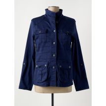 S.QUISE - Veste casual bleu fonce en coton - Femme - Taille 42 - Modz