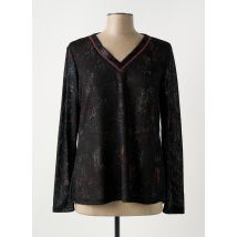 S.QUISE - Top noir en polyester - Femme - Taille 44 - Modz