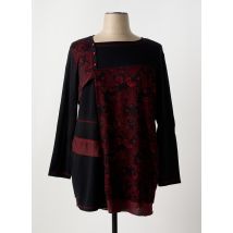 S.QUISE - Tunique manches longues noir en viscose - Femme - Taille 48 - Modz