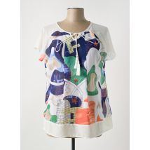 S.QUISE - Blouse blanc en polyester - Femme - Taille 42 - Modz