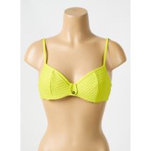 MARIE JO - Haut de maillot de bain jaune en polyamide - Femme - Taille 90B - Modz