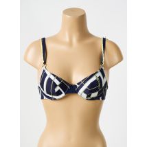 MARIE JO - Haut de maillot de bain bleu en polyamide - Femme - Taille 90C - Modz