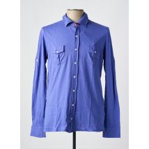 LES GARCONS FACILES - Chemise manches longues violet en coton - Homme - Taille XS - Modz