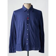 LES GARCONS FACILES - Chemise manches longues bleu fonce en coton - Homme - Taille XXL - Modz