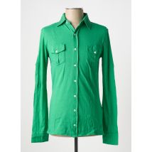 LES GARCONS FACILES - Chemise manches longues vert en coton - Homme - Taille XS - Modz