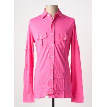 LES GARCONS FACILES - Chemise manches longues rose en coton - Homme - Taille S - Modz