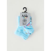 ACHILE - Chaussettes bleu en coton - Enfant - Taille 22-26 - Modz