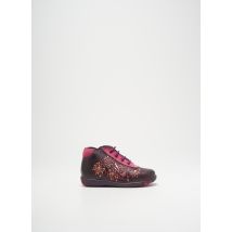 MINIBEL - Bottillons violet en cuir - Fille - Taille 23 - Modz