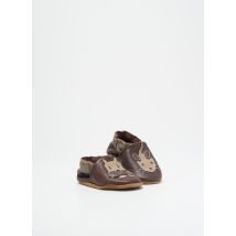 BELLAMY - Chaussons/Pantoufles marron en cuir - Garçon - Taille TU - Modz