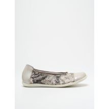 BELLAMY - Ballerines gris en cuir - Fille - Taille 32 - Modz