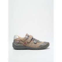 PRIMIGI - Baskets beige en cuir - Fille - Taille 33 - Modz