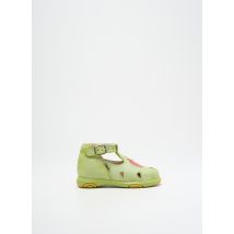PAMPABLUE - Sandales/Nu pieds vert en cuir - Fille - Taille 21 - Modz