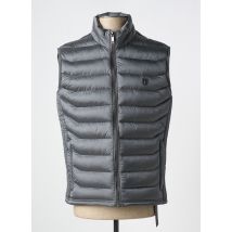 IZAC - Doudoune gris en nylon - Homme - Taille M - Modz