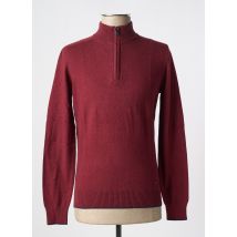 IZAC - Pull rouge en coton - Homme - Taille S - Modz