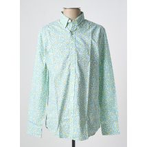 GANT - Chemise manches longues vert en coton - Homme - Taille S - Modz