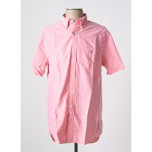 GANT - Chemise manches courtes rouge en coton - Homme - Taille L - Modz