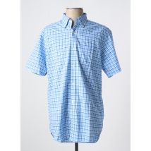 GANT - Chemise manches courtes bleu en coton - Homme - Taille M - Modz