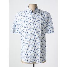 IZAC - Chemise manches courtes blanc en coton - Homme - Taille M - Modz
