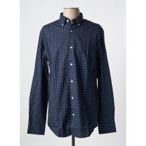 GANT - Chemise manches longues bleu en coton - Homme - Taille XL - Modz