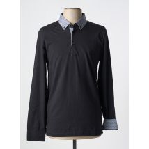 IZAC - Polo noir en coton - Homme - Taille 3XL - Modz