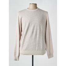 IZAC - Pull beige en coton - Homme - Taille XXL - Modz