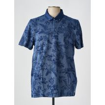 IZAC - Polo bleu en coton - Homme - Taille XL - Modz