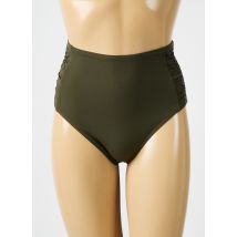 EMPREINTE - Bas de maillot de bain vert en polyamide - Femme - Taille 42 - Modz