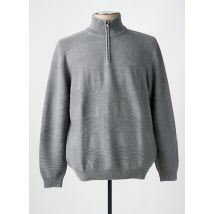 EDEN PARK - Pull gris en coton - Homme - Taille XXL - Modz