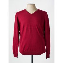 IZAC - Pull rouge en coton - Homme - Taille 3XL - Modz