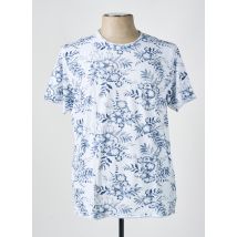 IZAC - T-shirt blanc en coton - Homme - Taille XXL - Modz