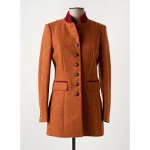 BARILOCHE - Manteau court orange en laine - Femme - Taille 34 - Modz