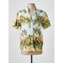 MUSY MUSE - Chemise manches courtes vert en coton - Homme - Taille S - Modz