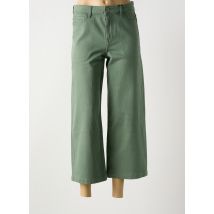 WHITE STUFF - Pantalon 7/8 vert en coton - Femme - Taille 34 - Modz