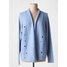 FUEGO WOMAN - Gilet manches longues bleu en autre matiere - Femme - Taille 44 - Modz