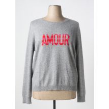 ANANKE - Pull gris en laine - Femme - Taille 48 - Modz