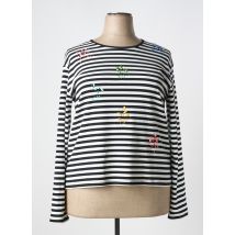 ANANKE - T-shirt noir en coton - Femme - Taille 50 - Modz